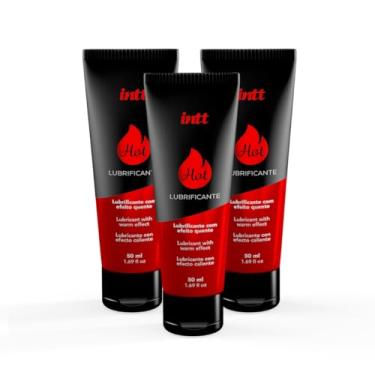 Imagem de Gel Lubrificante Corporal Hot Morango com Efeito Quente 50ml 3 - un