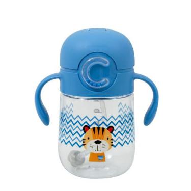 Imagem de Copo de Transição Tritan com Canudo Tigre - 300ml - Germanhärt