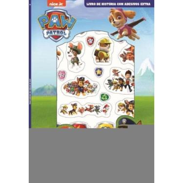 Imagem de Patrulha Canina Livro de História Com adesivos Extra - 01ed/20