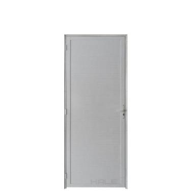 Imagem de Porta Lambril 2,10(A) X 0,80(L) Com Fechadura Alumínio Branco Lado Esq