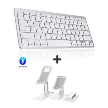 Imagem de Teclado Bluetooth + Suporte Para Tablet Galaxy Tab A8 X205 - BDNET