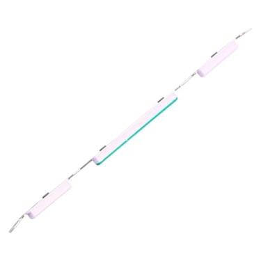 Imagem de YUNCHAO Acessórios telefônicos Botão liga/desliga e botão de controle de volume para Motorola Moto G30 XT2129-2 PAML0000IN (PINK) Substituição do telefone celular