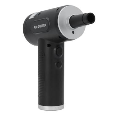Imagem de Duster Elétrico Ajustável, Soprador Sem Fio Com Baterias Recarregáveis, Bicos, Pincéis, Limpeza de Ar Poderosa para Teclados, PCs e Muito Mais, Conveniente para Várias Tarefas,