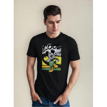 Imagem de Camiseta Masculina Manga Curta Em Algodão Mickey Stay Cool - mistermah