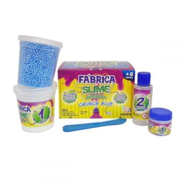 Imagem de Fábrica De Slime Kimeleka Crunch Blue Art Kids Acrilex