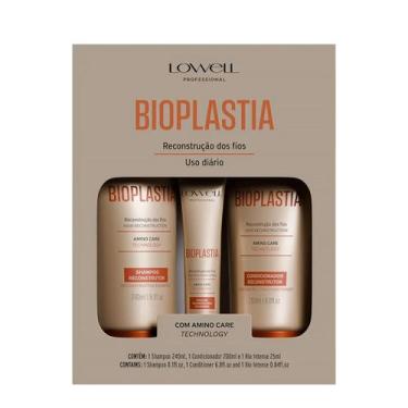 Imagem de Lowell Kit Bioplastia Reconstrutor Home Care (3 produtos)