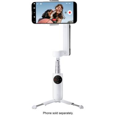 Imagem de Insta360 - Estabilizador de cardan de 3 eixos Flow Standard para smartphones com tripé integrado - Branco-CINSABBA