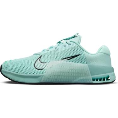 Imagem de Nike Tênis de Treino Metcon 9 Feminino, Jade Ice/Preto/Mineral/Branco, 8.5