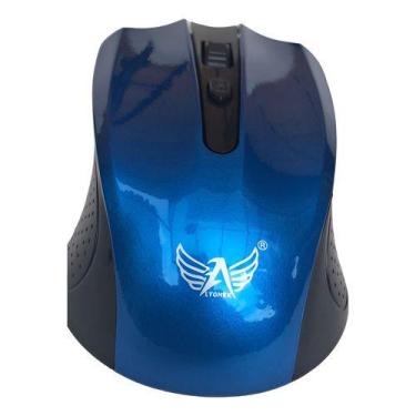 Imagem de Mouse Sem Fio Altomex Ag-211 1600dpi Cores Variadas Cor Azul