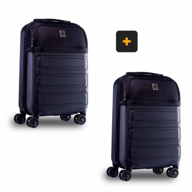 Imagem de Kit 2 Mala de bordo para Viagem - Com bolso para Notebook - Armor - Gshield