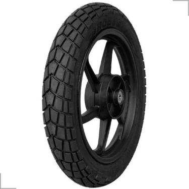 Imagem de Pneu Moto Traseiro 80/100-14 Rychlost Biz100/125 Pop100/110 - ROBUST