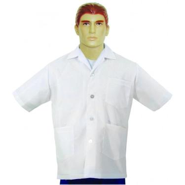 Imagem de Jaleco Em Tergal Com Gola Branco GG - Lamare