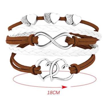 Imagem de Estilo retro criativo amor confissão irmã pulseira senhoras jóias - HU