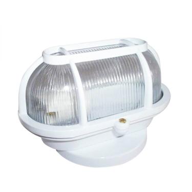 Imagem de Luminária Blindada de Alumínio Branca Para Sauna