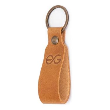 Imagem de Chaveiro Argola Italiana S/ Mosquete Couro 100% Legítimo - learsi, Mar