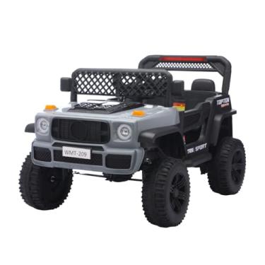 Imagem de Jipe Infantil W2 Bang Toys com Design Off Road, Luzes, Sons, Assento Confortável e Estrutura Resistente (Cinza)
