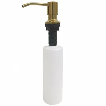 Imagem de Dispenser Dosador De Detergente Ouro Fosco 350 Ml