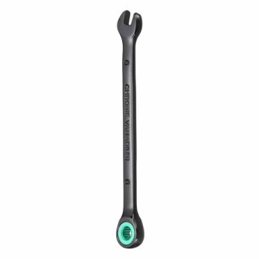 Imagem de HARFINGTON Chave de combinação de catraca 6 mm métrica 12 pontos CR-V eletroforese alongamento caixa dupla chave catraca com 72 dentes 5° Swing Industrial Grade Spanner
