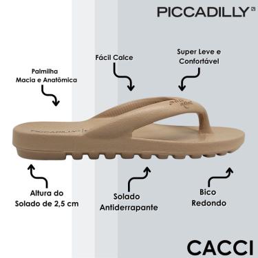 Imagem de Chinelo Feminino Leve Ultra Macia Marshmallow Piccadilly