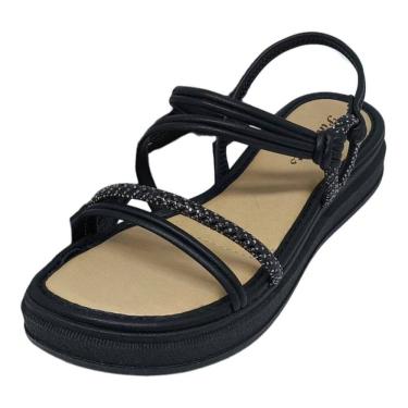 Imagem de Sandalia Infantil Menina Flatform Ultraconforto Pink Cats