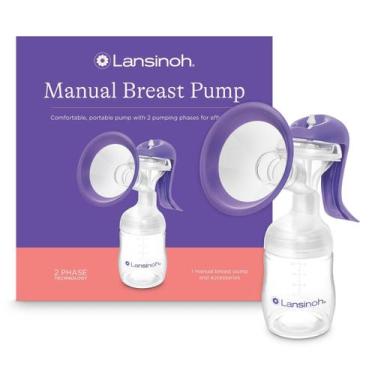 Imagem de Bomba Tira-leite Manual Duas Fases - Lansinoh