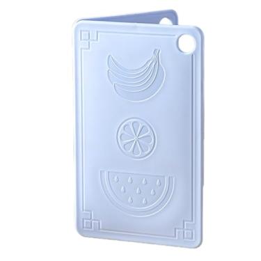 Imagem de Tábua de cortar dobrável, tábua de corte flexível | Tábua de corte leve para acampamento Tábua de corte portátil - Tábua de corte multifuncional, ferramenta de cozinha para cortar frutas, ao ar livre