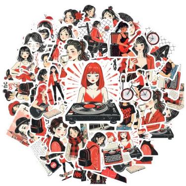 Imagem de 35 peças estilo de vida urbano, moda, música, adesivos, brinquedo, grafite, decalques, para notebook, bagagem, copo de celular, faça você mesmo, celular, laptop, álbum de recortes, bicicleta