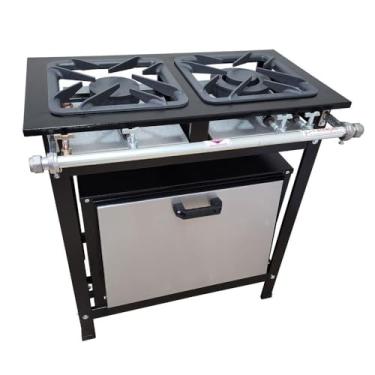 Imagem de Fogão 2 Bocas Cefaz com Forno Linha Gold Baixa Pressão CFZG-118