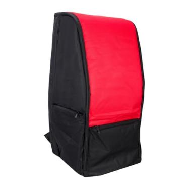 Imagem de Luwecf Mochila organizadora para armazenamento de carros RC 1:10 e 1:8, estojo de transporte protetor portátil, Vermelho
