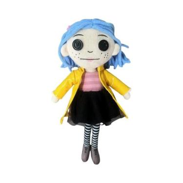Imagem de Boneca De Pelúcia Coraline De 28cm, Almofada Kawaii, Brinquedo Colecio