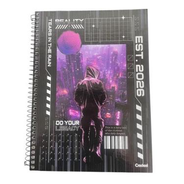 Imagem de Caderno Universitário 1 Materia de 96 folhas Est.2026 - Credeal