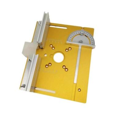 Imagem de Conjunto De 3 Placas De Inserção Para Mesa De Router De Alumínio, Ferr