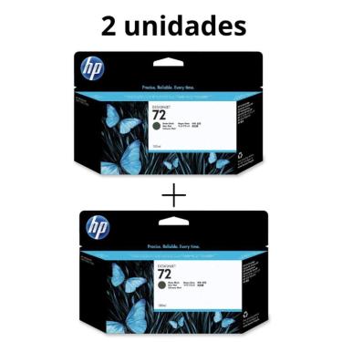 Imagem de Cartucho Hp 72 C9403a Matte Black Kit 2 Peças
