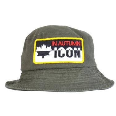 Imagem de Chapéu de pescador ICONS verde para homens e mulheres - yiweisai