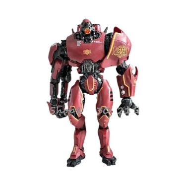 Imagem de Figura Tramp Neca Pacific Rim Com LED Vermelho, Mecha Japonês Bandai G