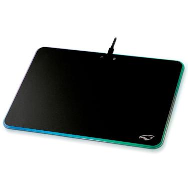 Imagem de Mouse Pad Gamer RGB C3Tech MP-G2000BK, Superfície Rígida, Base Antiderrapante, Preto