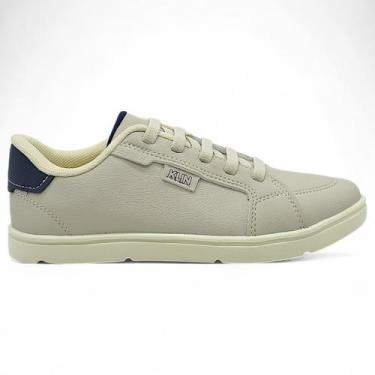 Imagem de Tenis Klin Infantil Masculino Menino Flyer Kids Conforto, Branco, 30