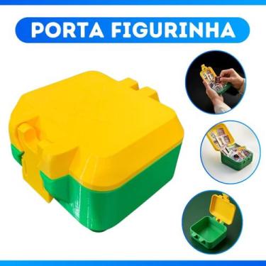 Imagem de Caixa Maleta Porta Figurinhas Album Copa Do Mundo Brasil - Ef 3d