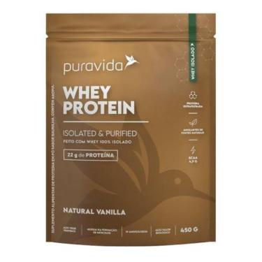 Imagem de Whey Protein Isolado Vanilla Puravida 450g