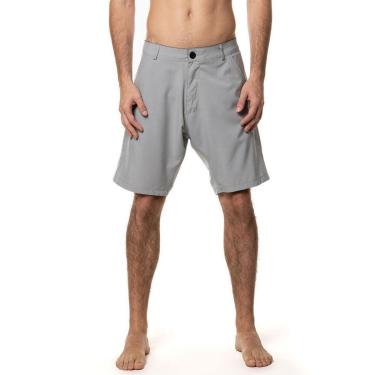 Imagem de Bermuda Quiksilver Hybrid Fusion Cinza-Cinza-46-Masculino