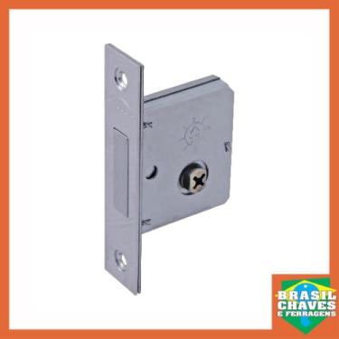 Imagem de Fechadura Tetra Chave Auxiliar 4001-199 IP Cromada Arouca
