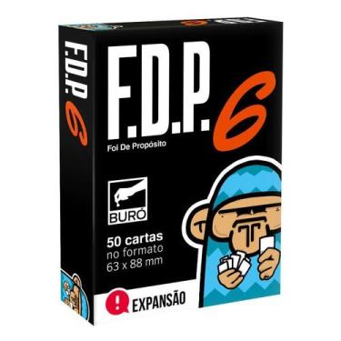 Imagem de Jogo de cartas fdp foi de propósito expansão 6 buró