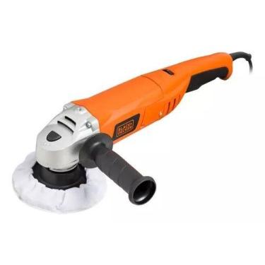 Imagem de Lixadeira Politriz Profissional 5" BLACK&ampDECKER WP600K Laranja 600W
