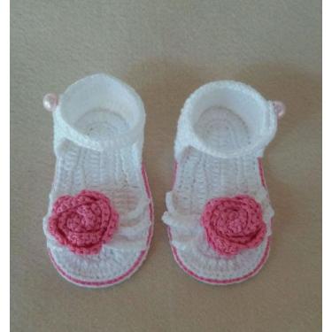 Imagem de sapatinho em croche princesa - thamy