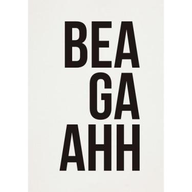 Imagem de Pôster Beagaahh A3 (sem moldura) - OUVE