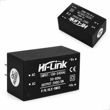 Imagem de Mini Fonte Hi Link Hlkpm01 100~240vac Para 5v Dc 600ma 3w, 100~240 VAC