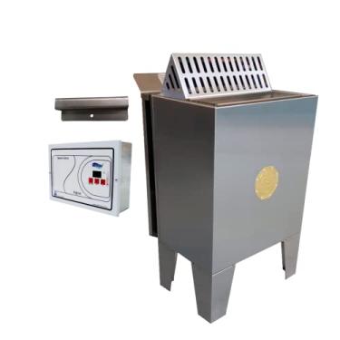 Imagem de Gerador de Calor -Sauna Seca Elétrica 12kw Inox Comando Digital Impercap (3~380V)