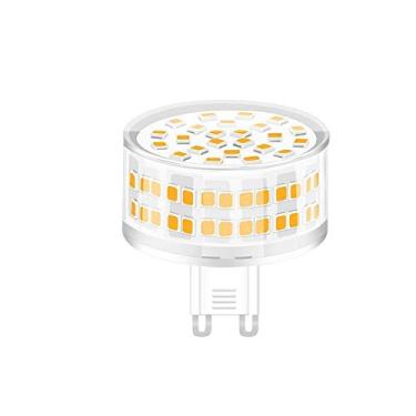 Imagem de Lâmpada LED G9 800lm 8W Lâmpada LED de milho Lâmpada de substituição 75 W Lâmpada de halogênio Ângulo de feixe de 360° CRI> 80 AC 220-240V (Branco quente)