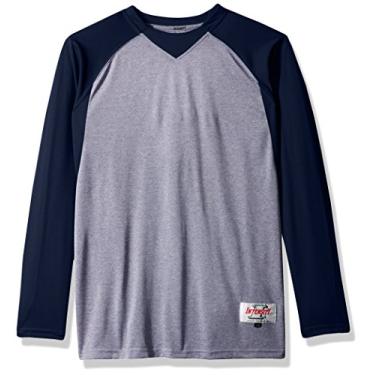 Imagem de Camiseta de beisebol Raglan Intensity Boys, Oxford/Navy, X-Large