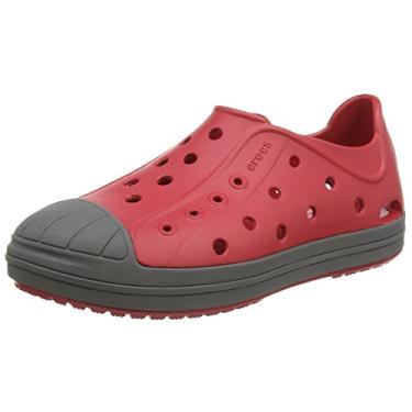 Imagem de Crocs Childrens Bumper Toe Shoe Kids,Pepper/Graphite,US 6 M
